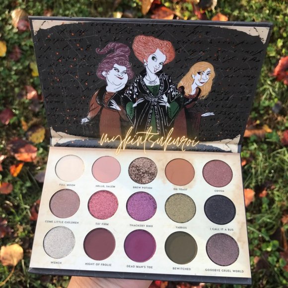 SOLD OUT! ✨2/$75 🎩 RARE! Colourpop Hocus Pocus Shadow Palette - Picture 7 of 7